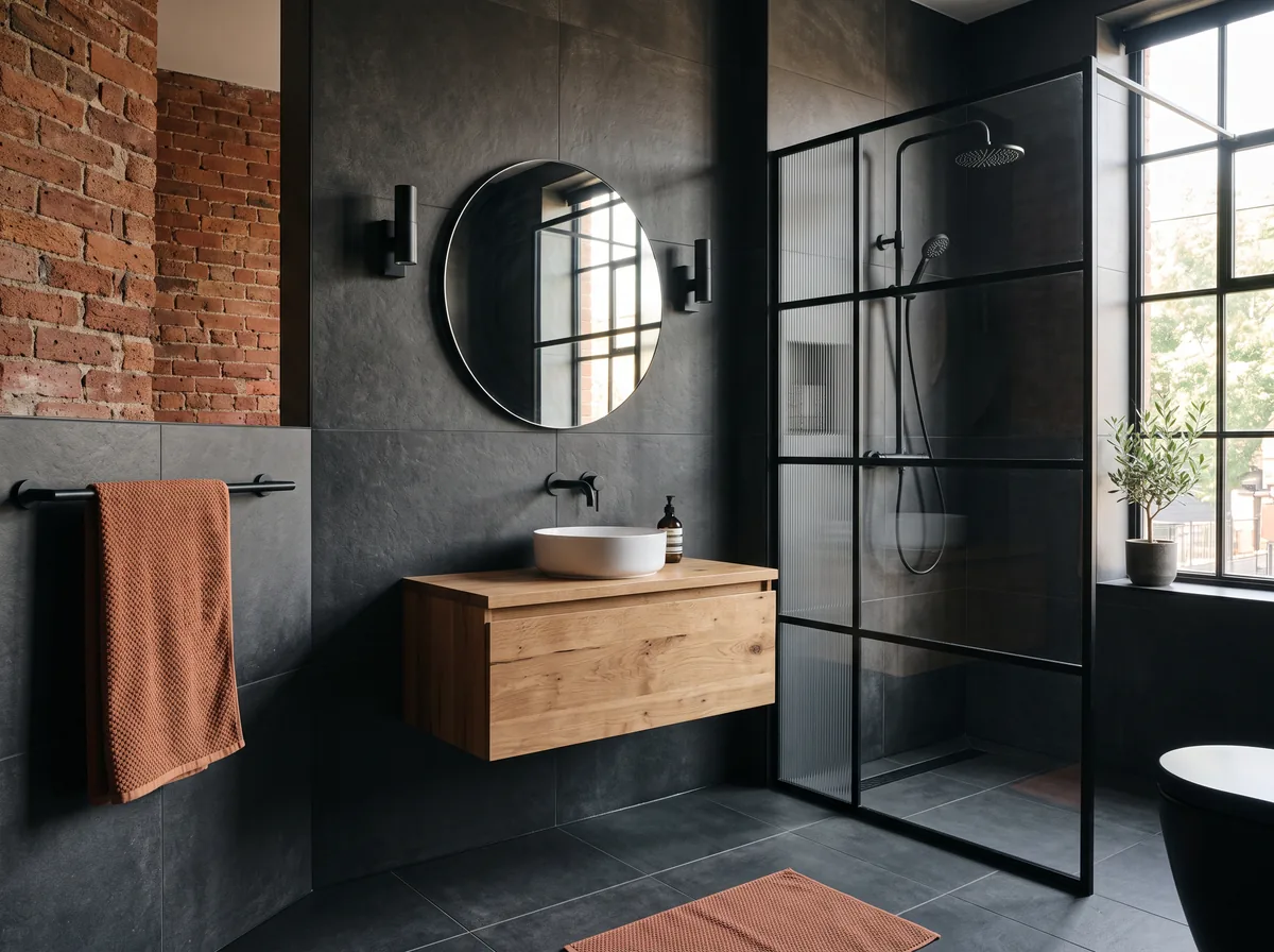 Łazienka w stylu loft